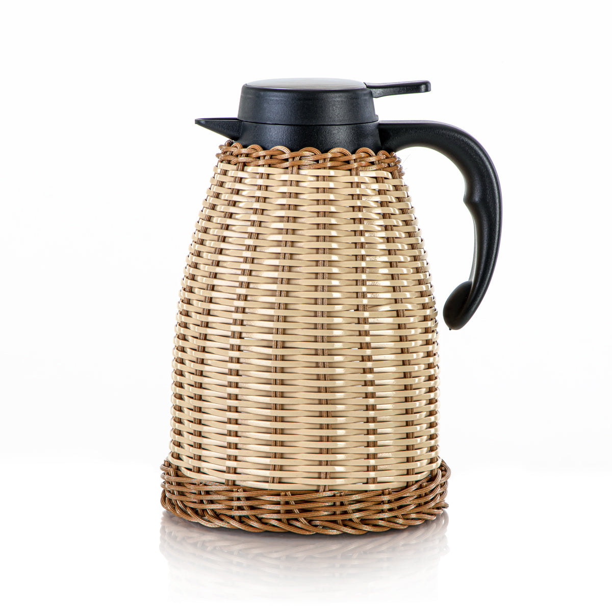 Almarjan 1.5 Liter Rattan Collection Vacuum Flask - VAF0010323