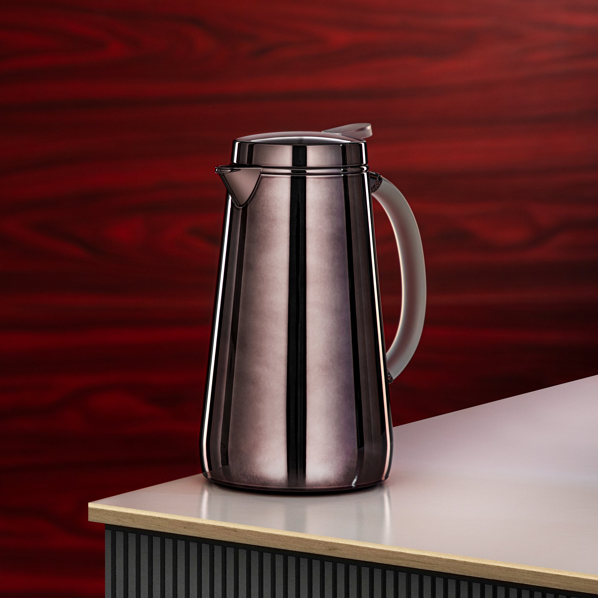 Almarjan Vacuum Flask Set Gun black  – Ramadan & Gatherings