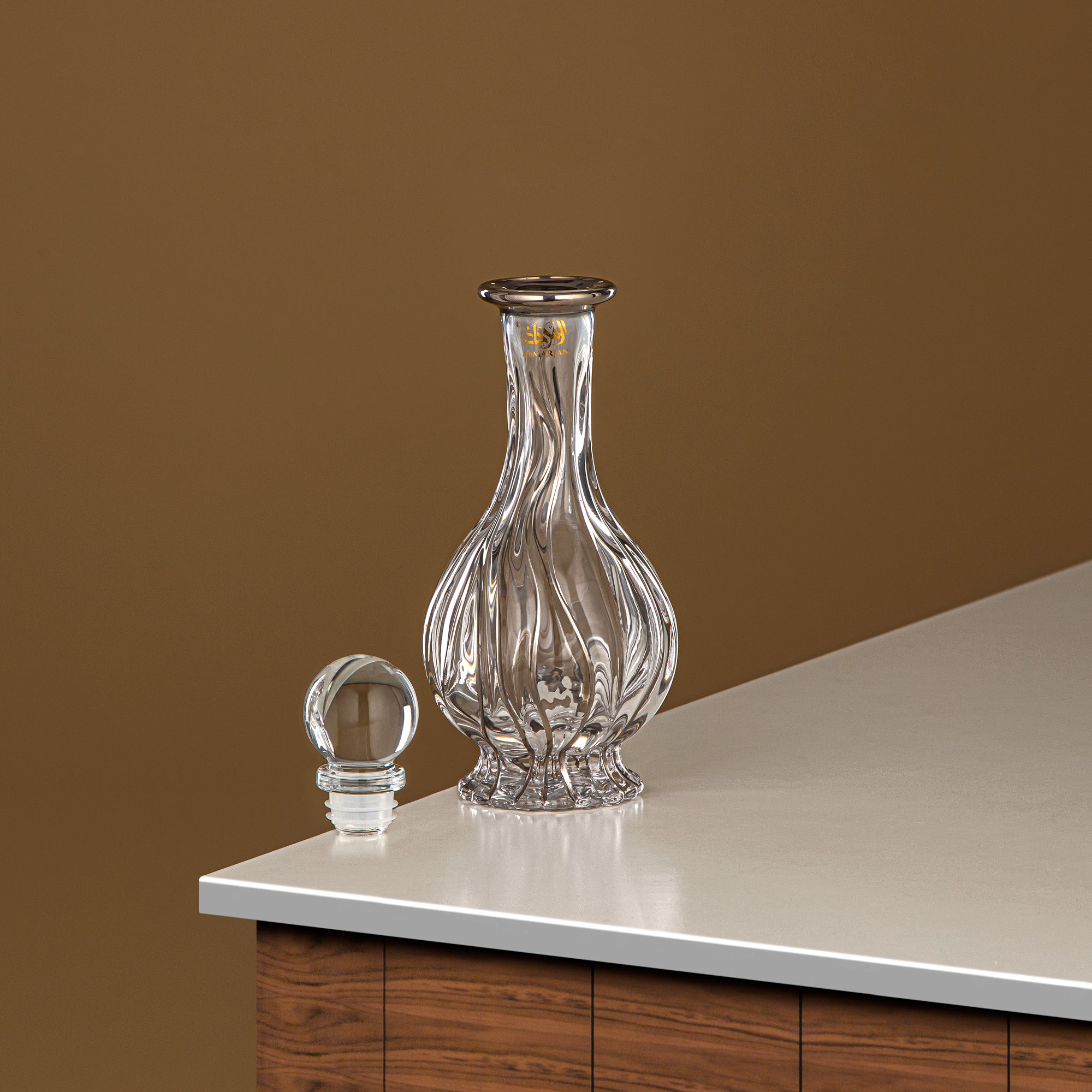 Almarjan Perfume Bottle 200ML (VR-D23-5-Silver)