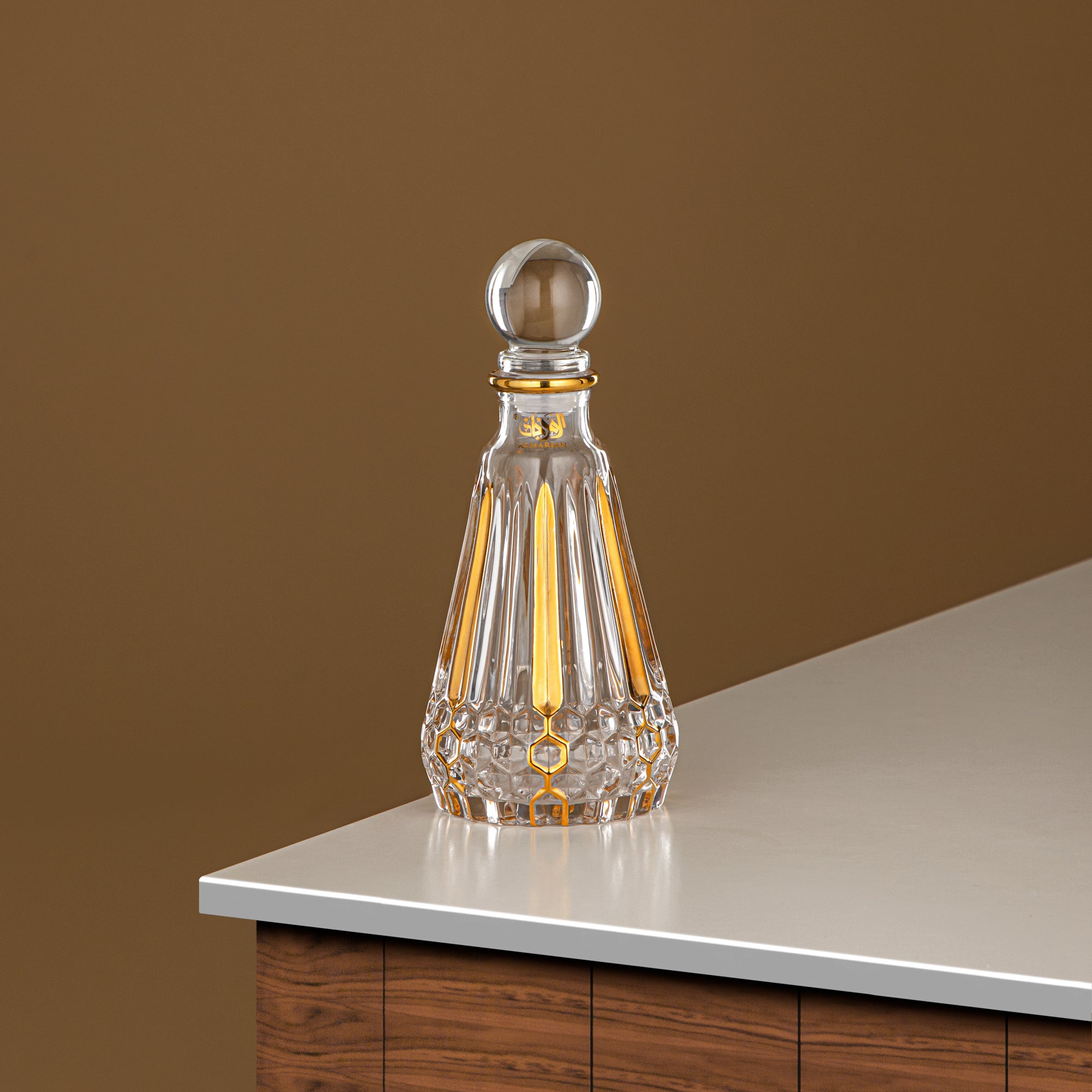 Almarjan Perfume Bottle 200ML (VR-D31-4-Golden)