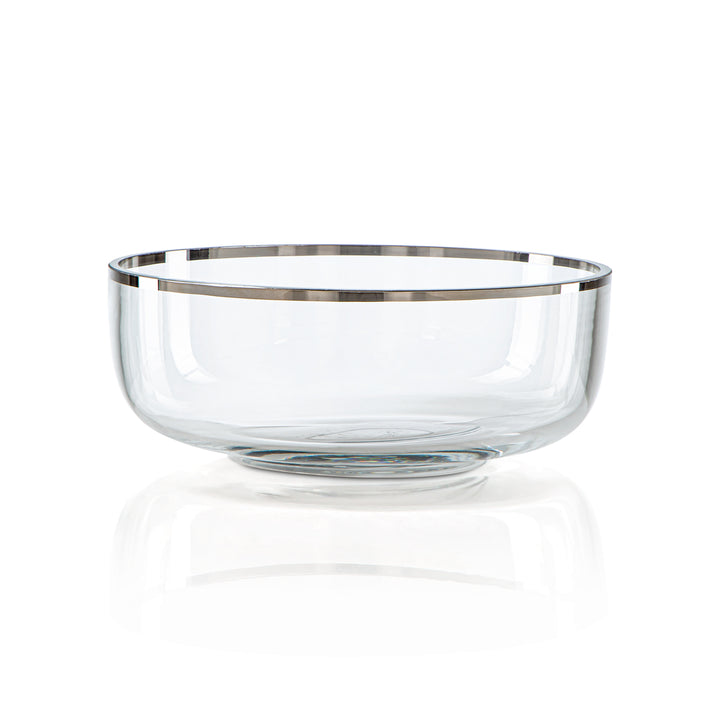 Almarjan 20 CM Glass Washing Bowl - 0959W-SIL