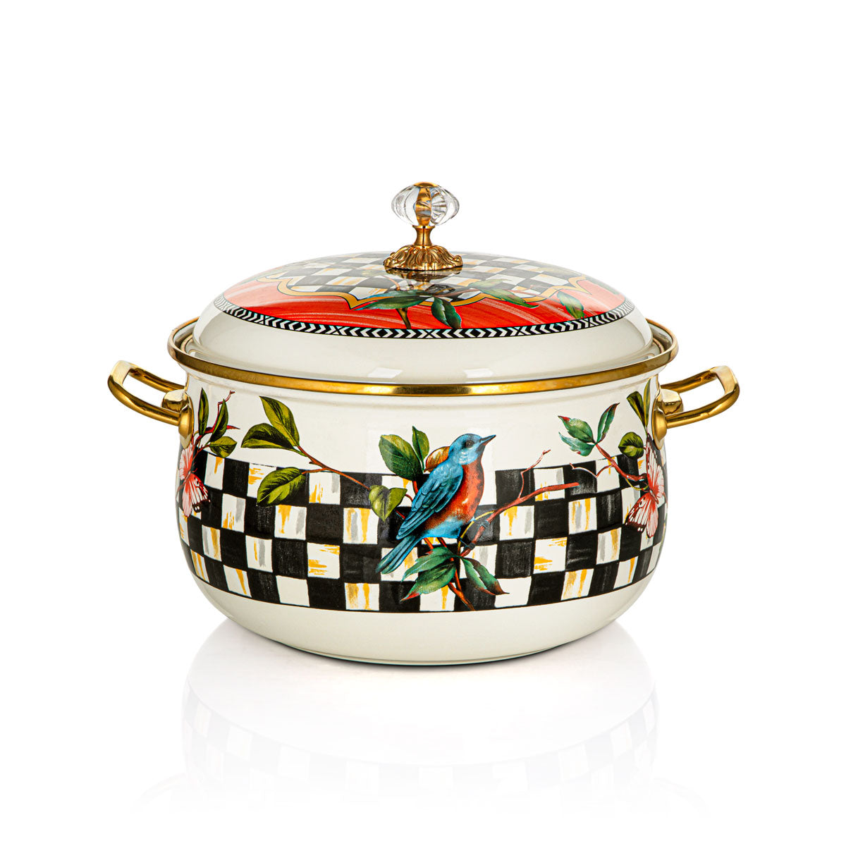 Almarjan 24 CM Tohfa Collection Enamel Cooking Pot - 287421094