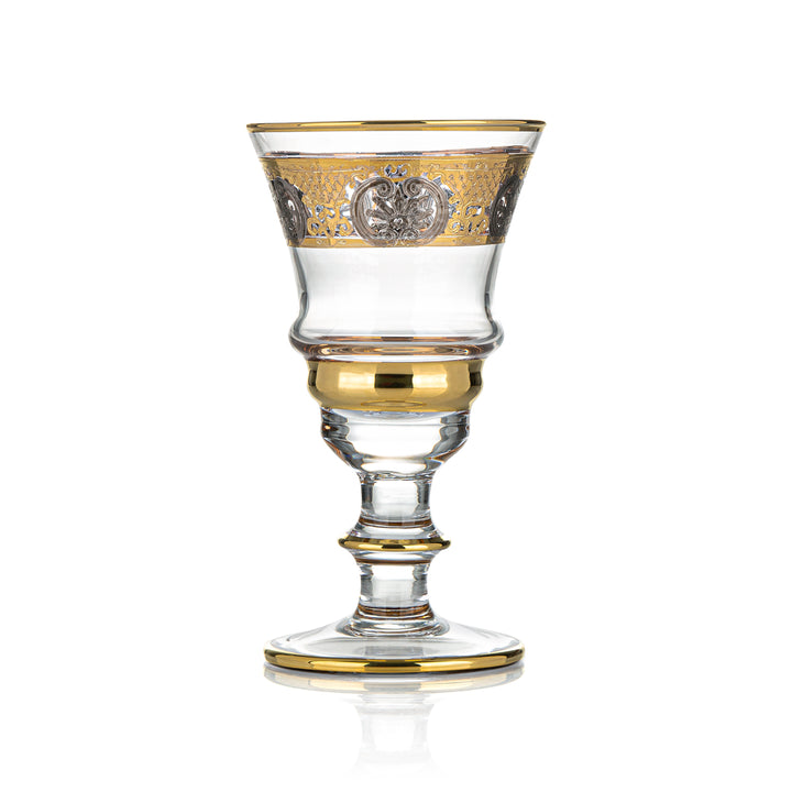 Almarjan 6 Pieces Glass Juice Cup Set - 3650/763