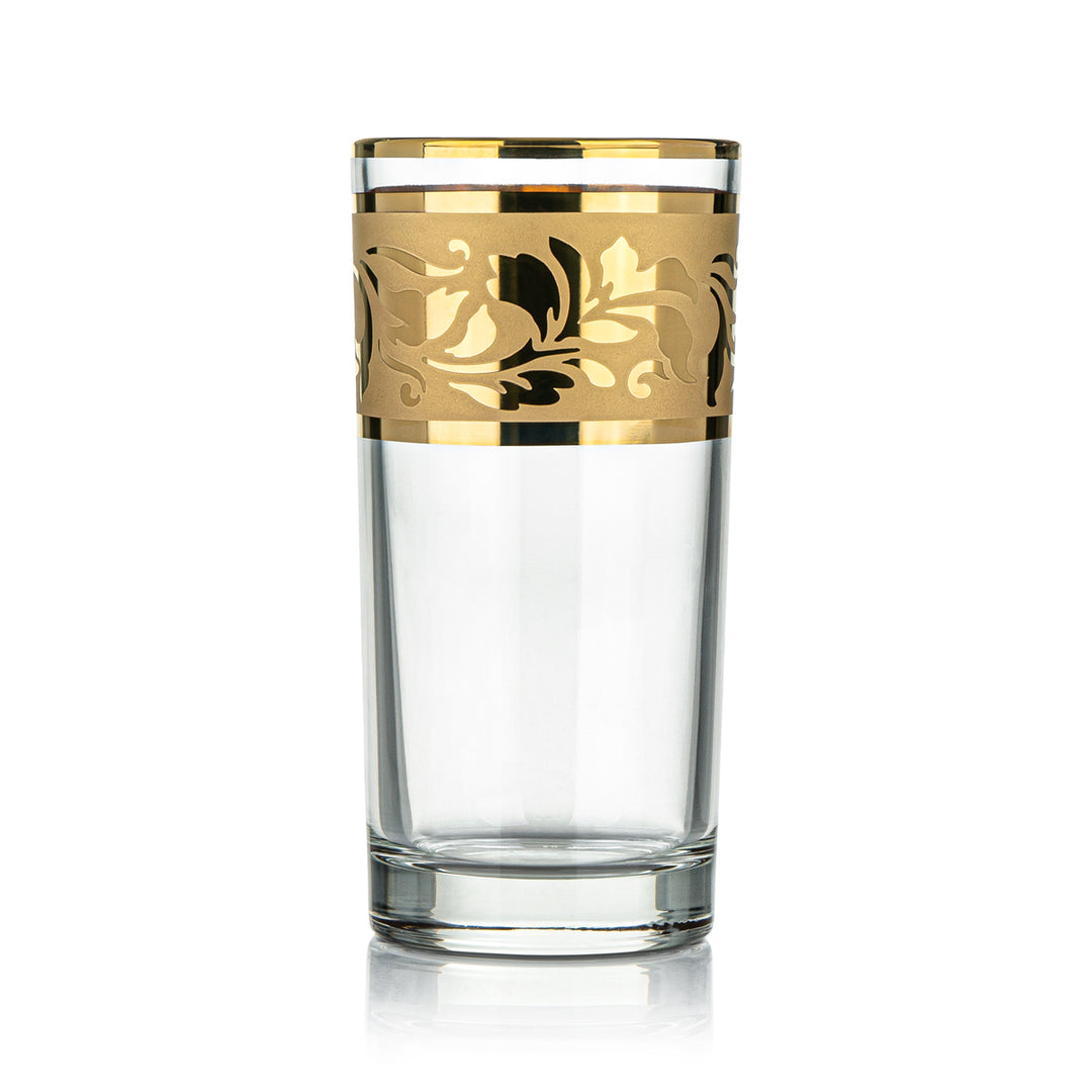 Almarjan 6 Pieces Glass Water Cup Set - 641/795