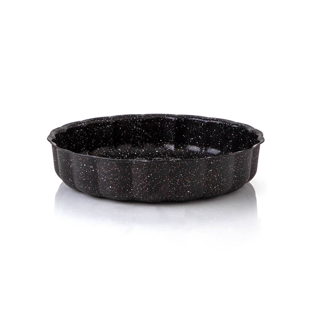 EW's 26 CM Granite Coated Cake Pan Black - 7747