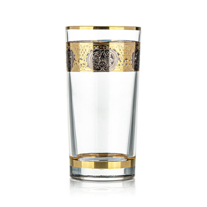 Almarjan 6 Pieces Glass Water Cup Set - 842/763