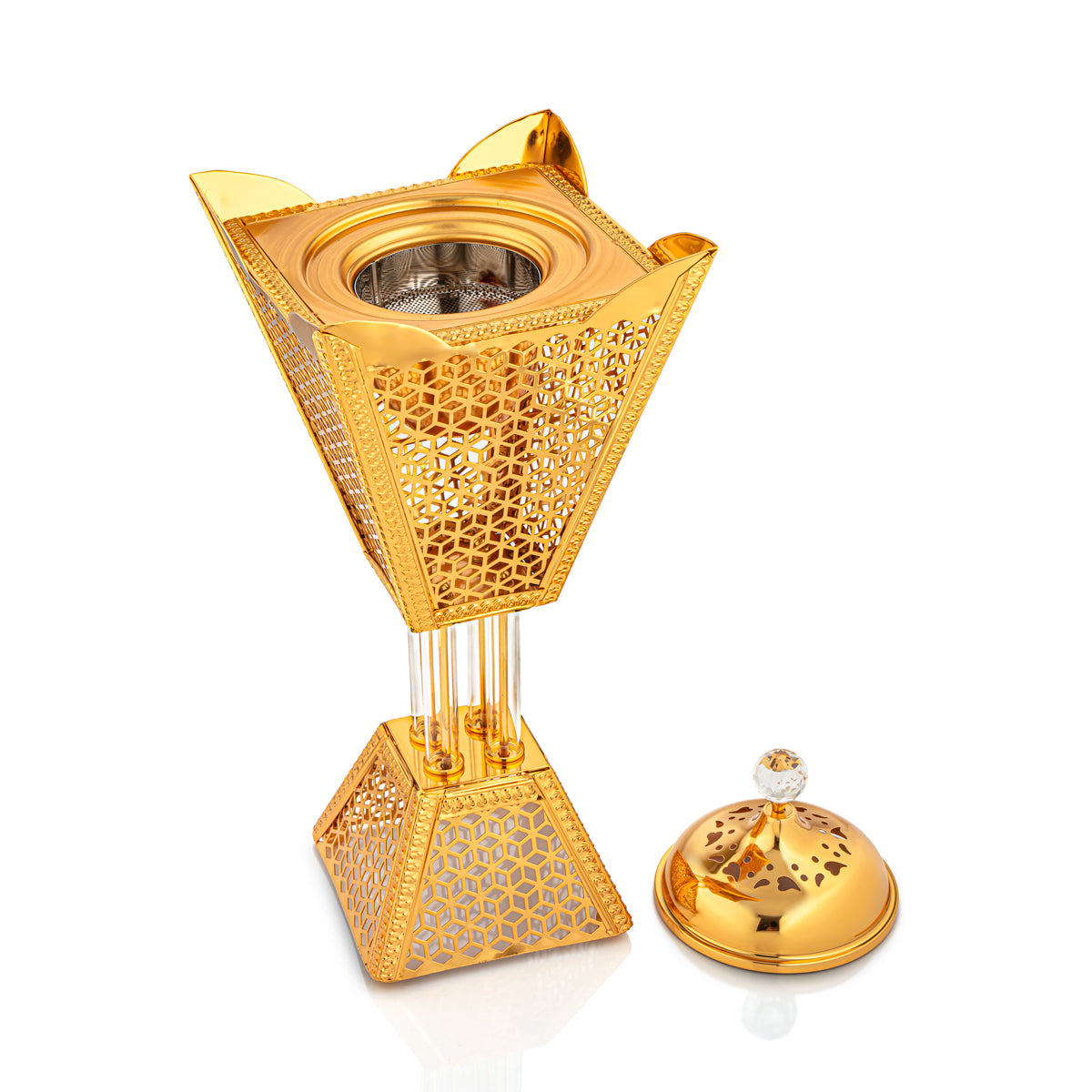 Almarjan 20 CM Incense Burner Gold - AZ-264/G