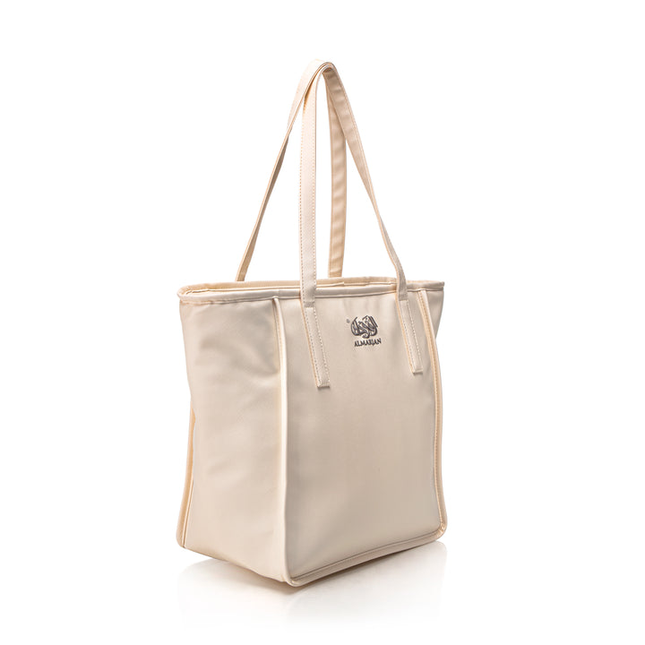 Almarjan Fashion Picnic Bag Beige - BAG2570088