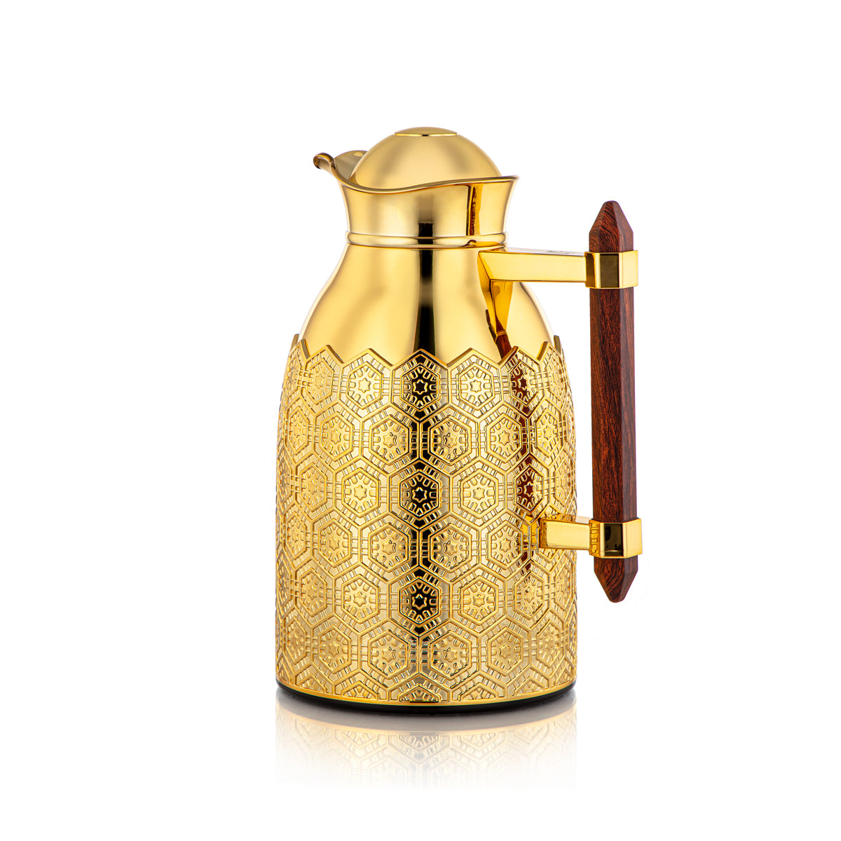 Almarjan 2 Pieces Vacuum Flask Set Gold - CBL + CBM-FNG