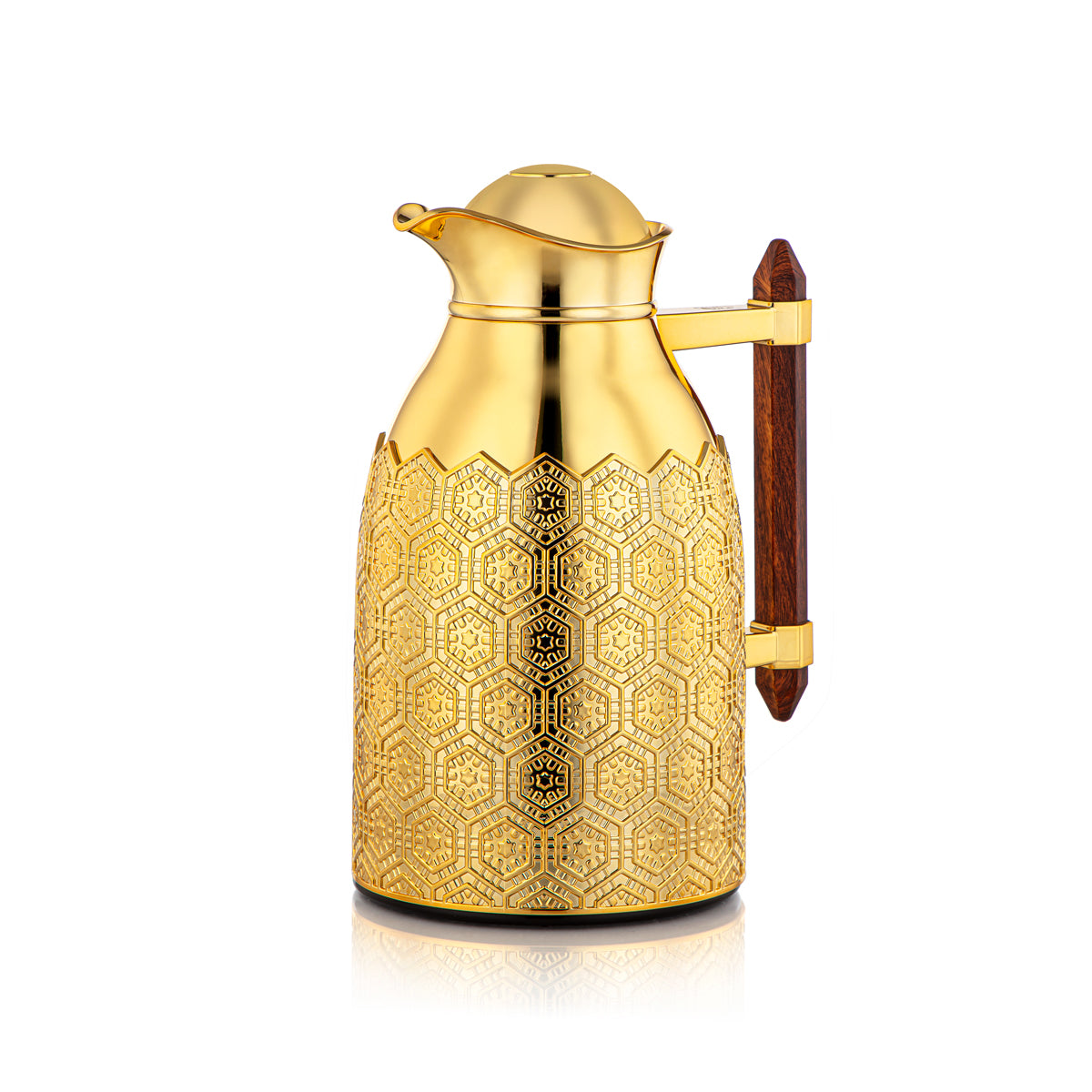 Almarjan 2 Pieces Vacuum Flask Set Gold - CBL + CBM-FNG