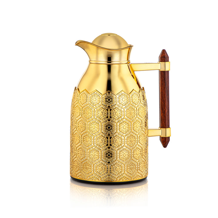Almarjan 2 Pieces Vacuum Flask Set Gold - CBL + CBM-FNG