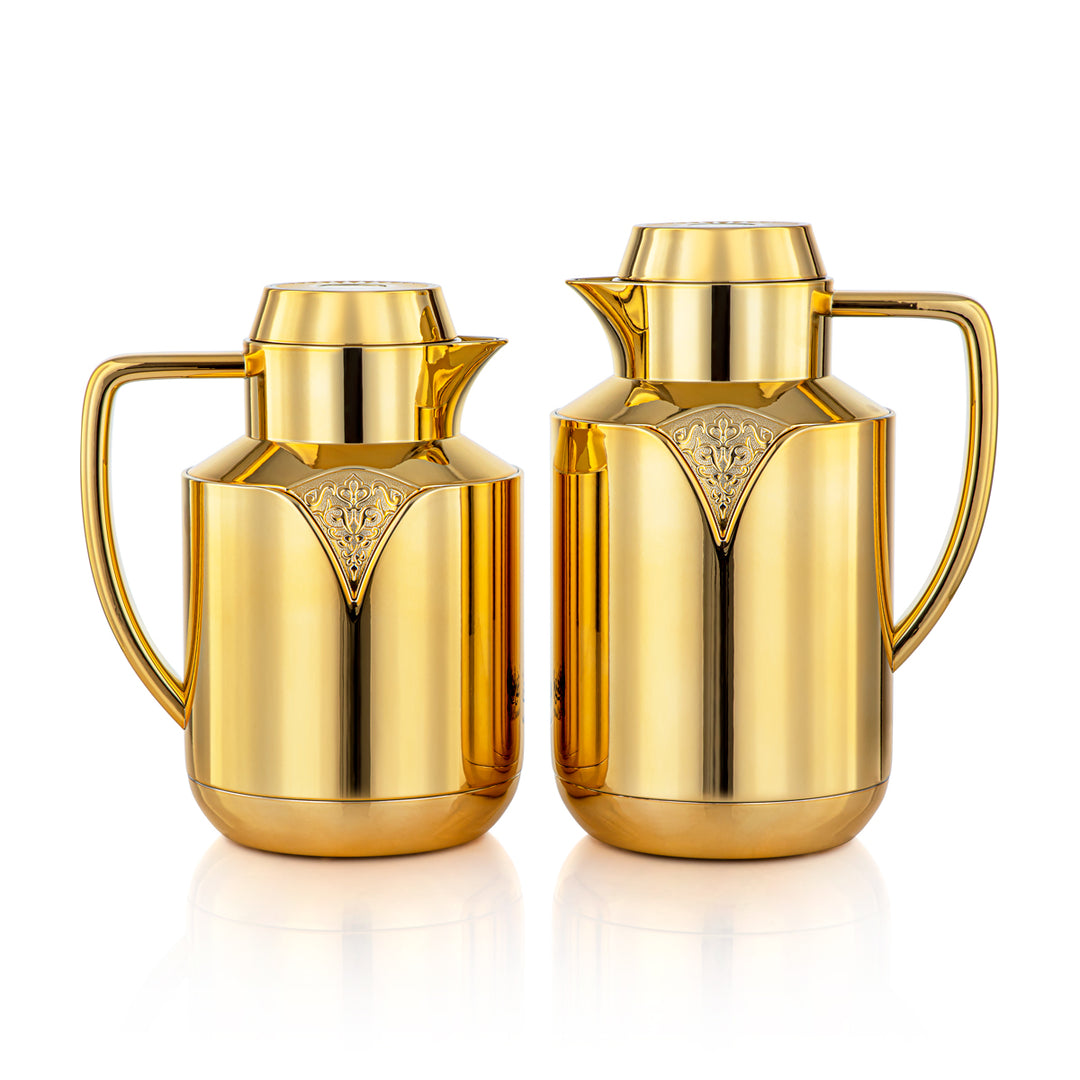 Almarjan 2 Pieces Vacuum Flask Set Gold - FG201-070/100 ALL G