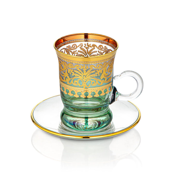 Combi 6 Pieces Glass Tea Cup Set - G917ZS-35/11