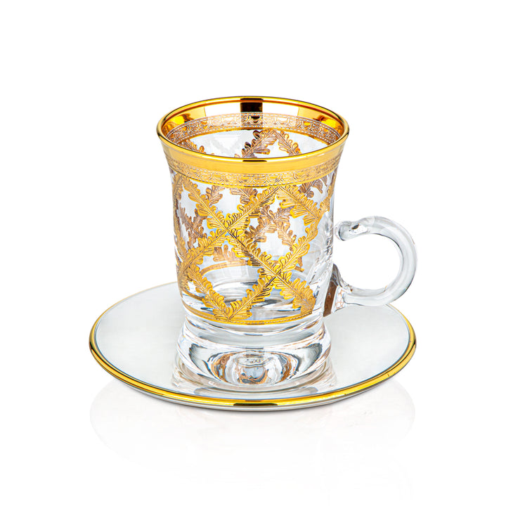 Combi 6 Pieces Glass Tea Cup Set - G931Z-35/11