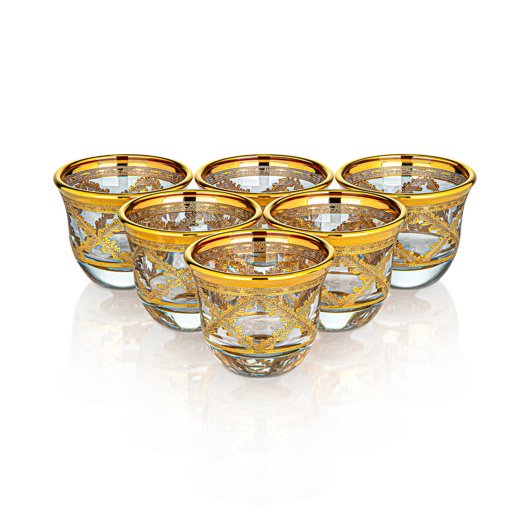 Combi 6 Pieces Glass Cawa Cup Set - G931Z-48