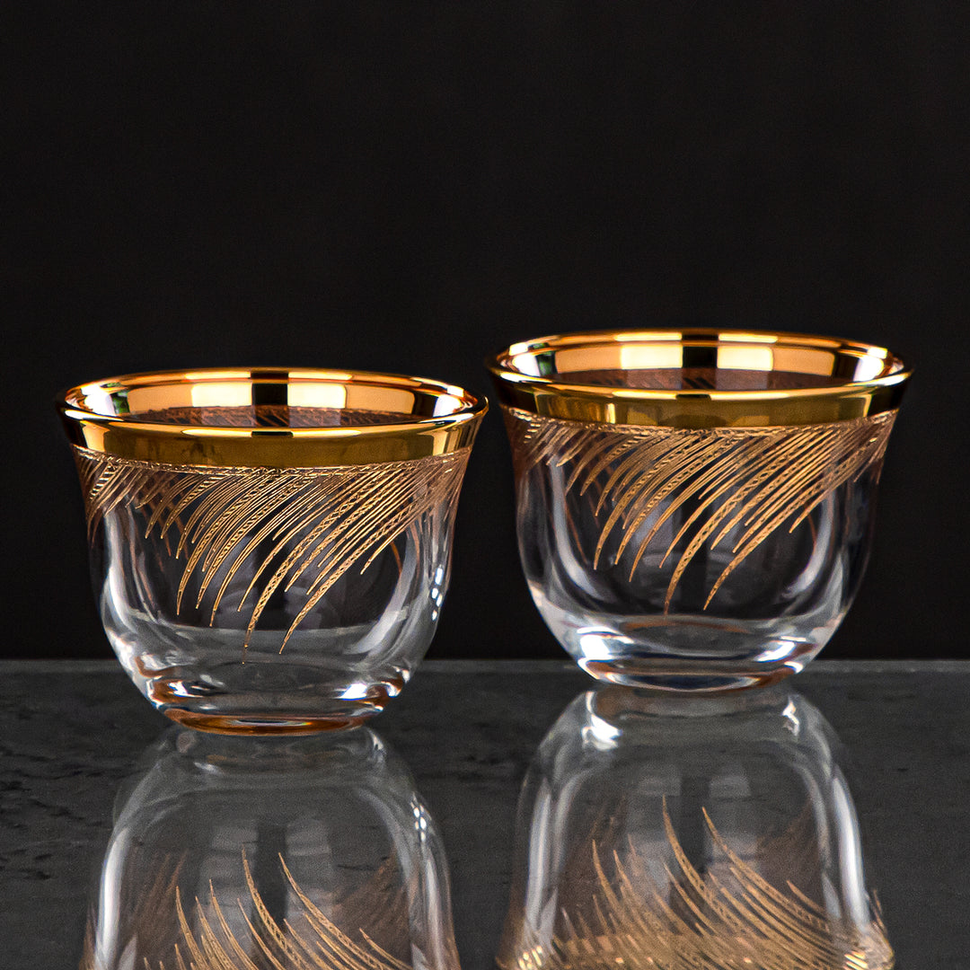 Combi 6 Pieces Glass Cawa Cup Set - G952/1Z-48