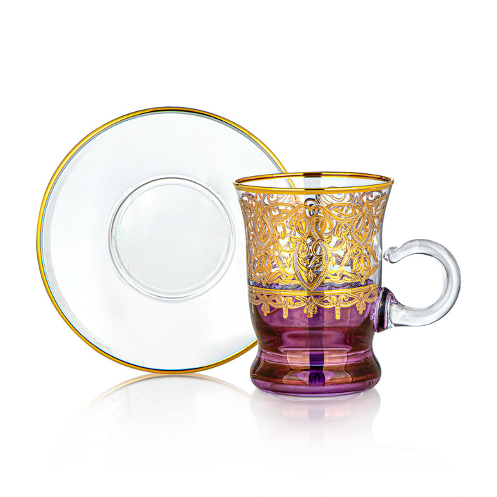Combi 6 Pieces Glass Tea Cup Set - G955Z-35/11