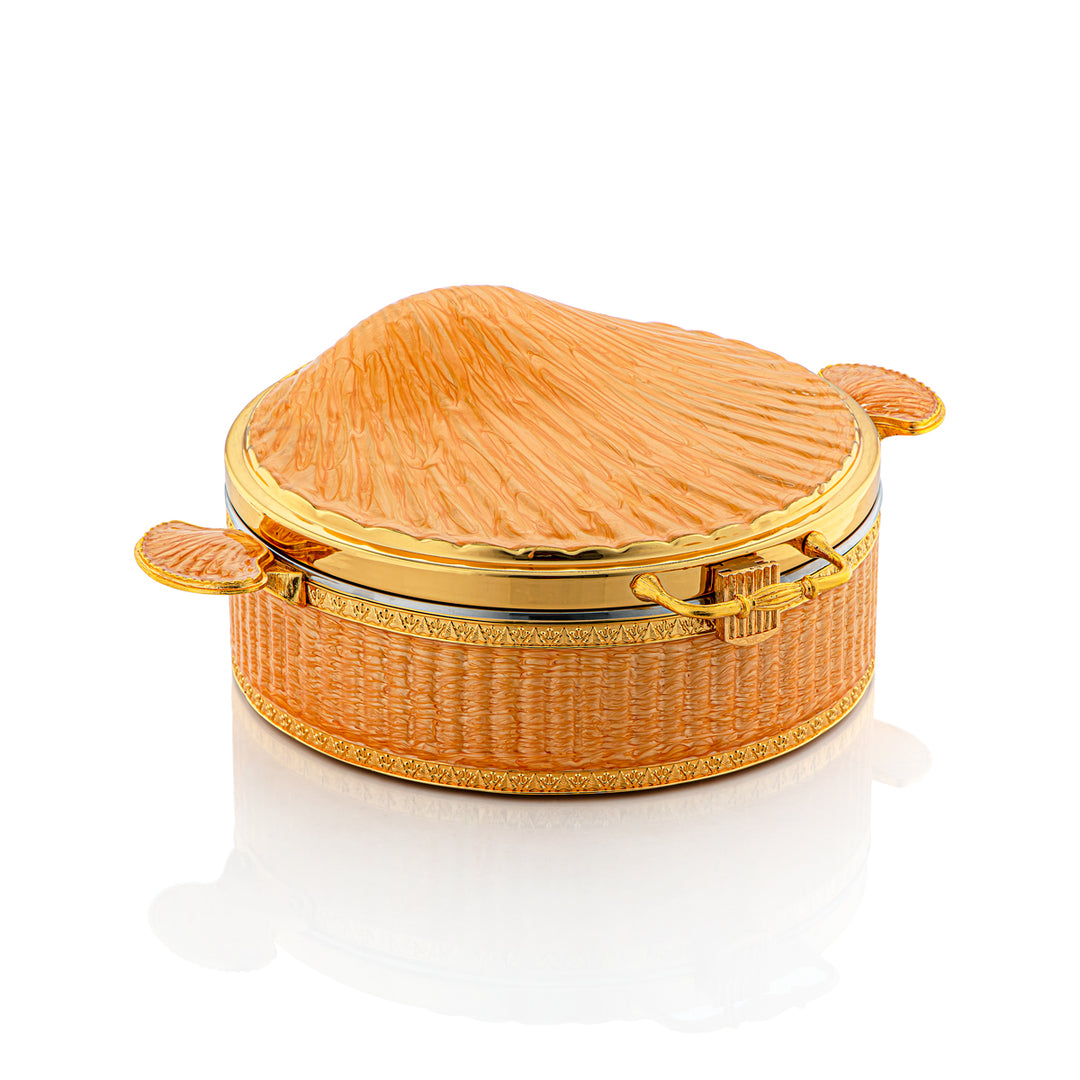 Almarjan 3500 ML Sadaf Collection Hot Pot Pearl Honey & Gold - HP-17