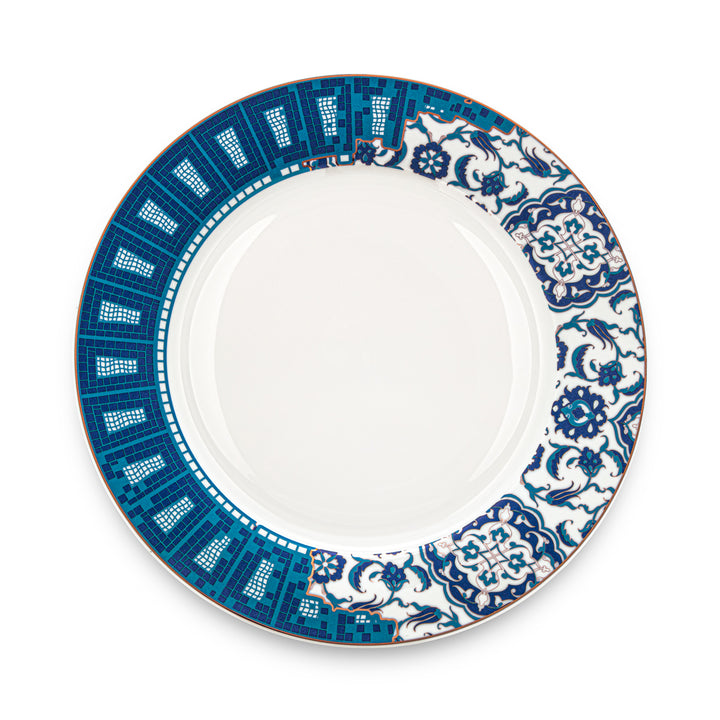 Almarjan 6 Pieces Fonon Collection 10.5 Inches Dinner Plate - 1415