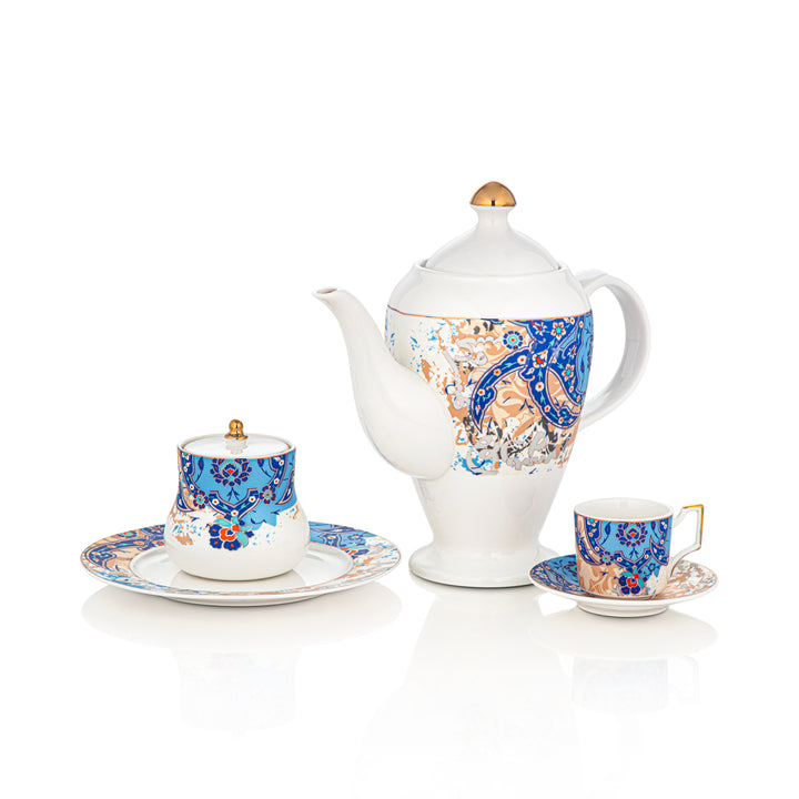 Almarjan 20 Pieces Fonon Collection Tea Set - 3585