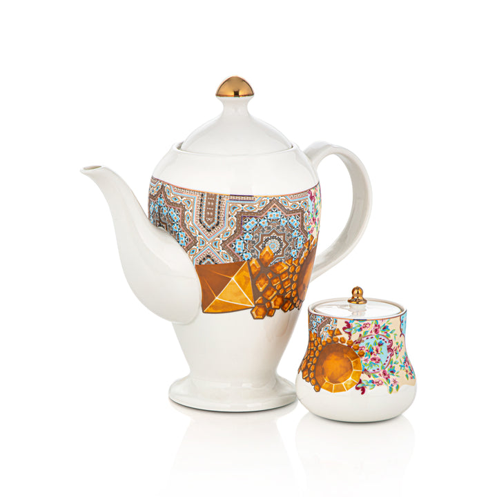 Almarjan 20 Pieces Fonon Collection Tea Set - 1627