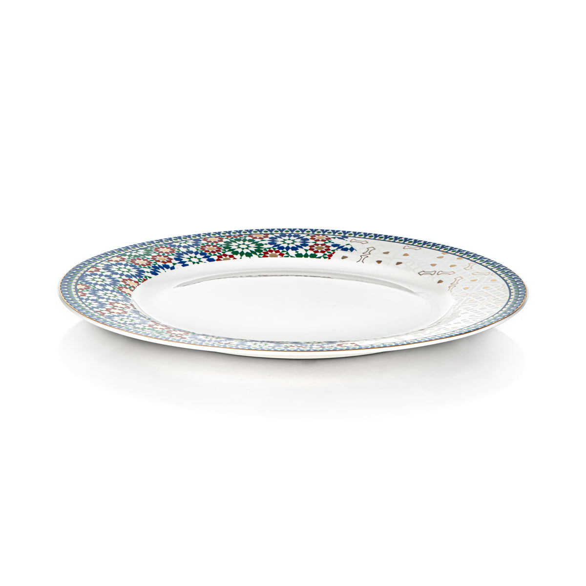 Almarjan 6 Pieces Fonon Collection 10.5 Inches Dinner Plate - 4955