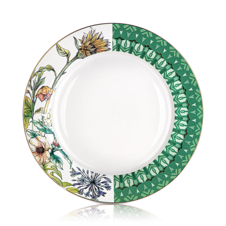 Almarjan 6 Pieces Fonon Collection 10.5 Inches Dinner Plate - 6977