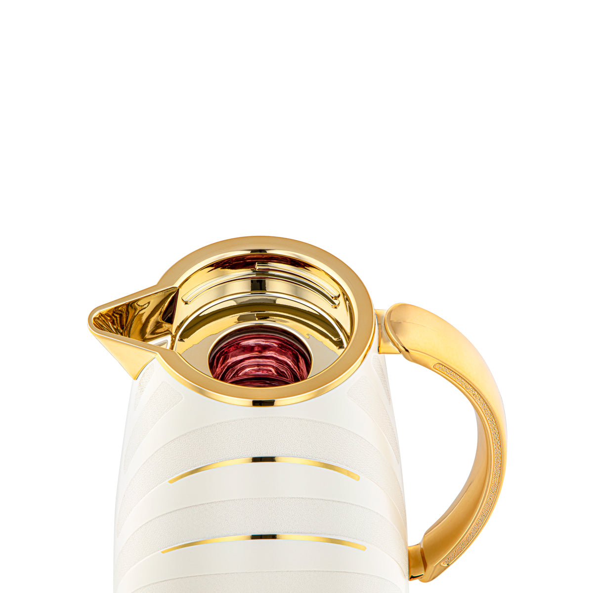 Almarjan 2 Pieces Vacuum Flask Set Ivory & Gold - PYP-0700/1000Q330YZC95-H189