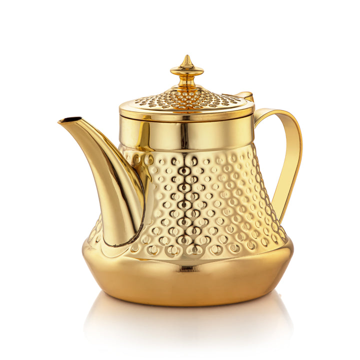 Almarjan 3 Pieces Stainless Steel Tea Pot Set Gold - STS0010624
