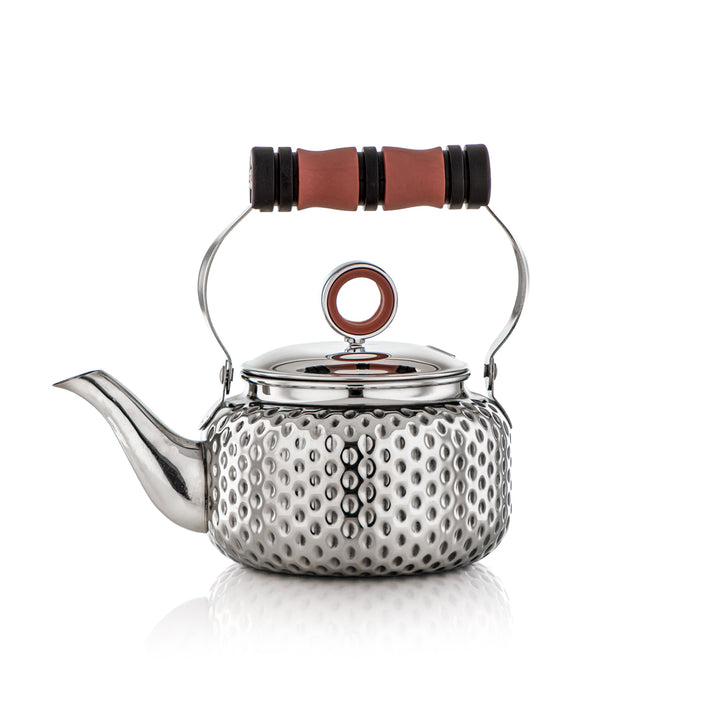 Almarjan 1 Liter Albawadi Collection Stainless Steel Kettle Silver - STS0010880