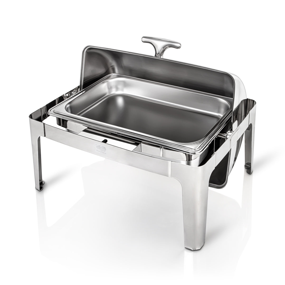 Almarjan 9 Liter Stainless Steel Rectangle Chafing Dish Silver - STS0010900