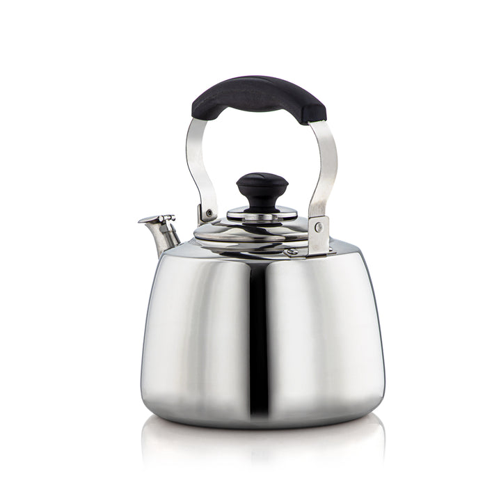 Almarjan 3.5 Liter Amani Collection Stainless Steel Whistling Kettle Silver - STS0010906