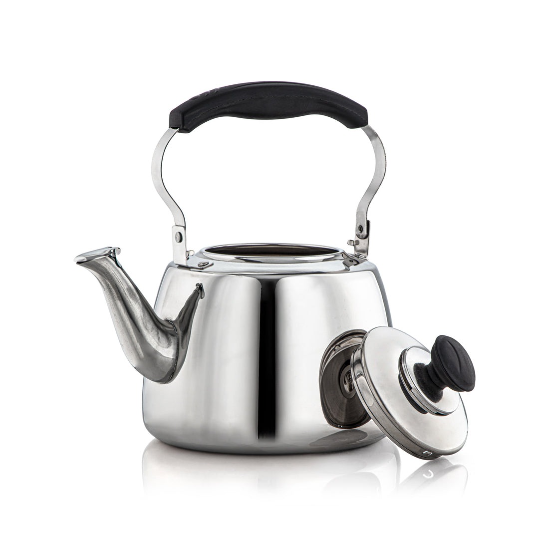 Almarjan 3.5 Liter Amani Collection Stainless Steel Whistling Kettle Silver - STS0010906