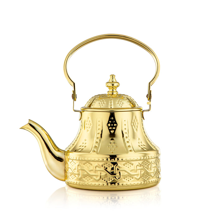 Almarjan 1.2 Liter Sahara Collection Stainless Steel Kettle Gold - STS0010967