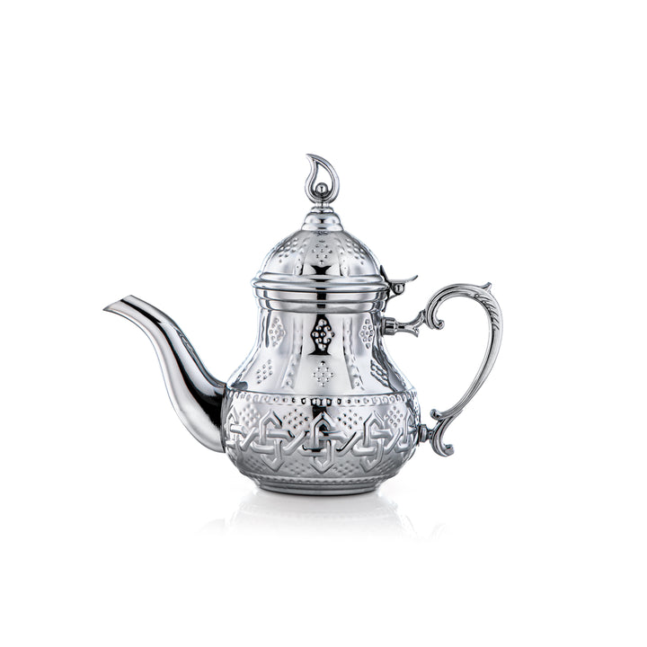 Almarjan 0.8 Liter Sahara Collection Stainless Steel Teapot Silver - STS0010988