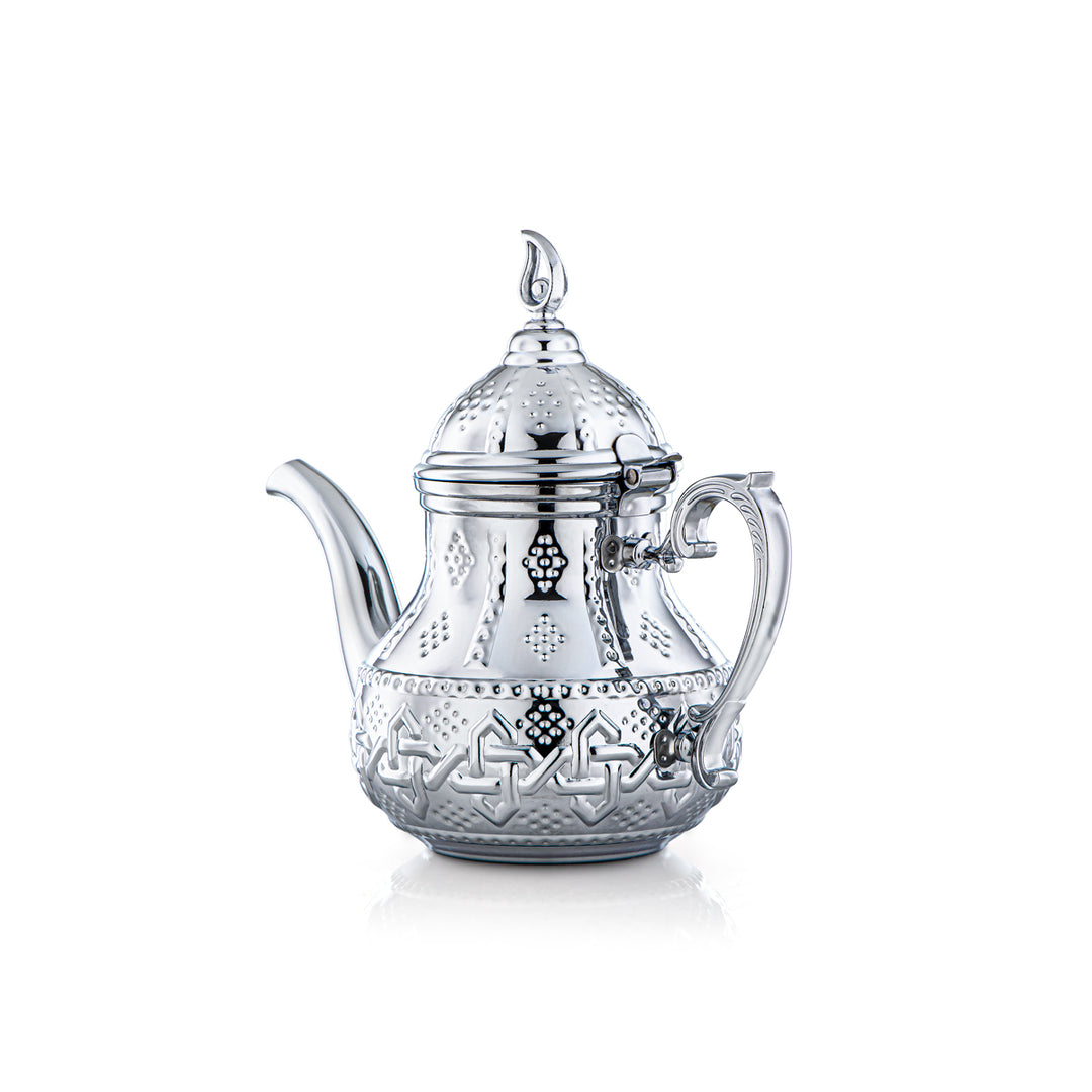 Almarjan 1.2 Liter Sahara Collection Stainless Steel Teapot Silver - STS0010989
