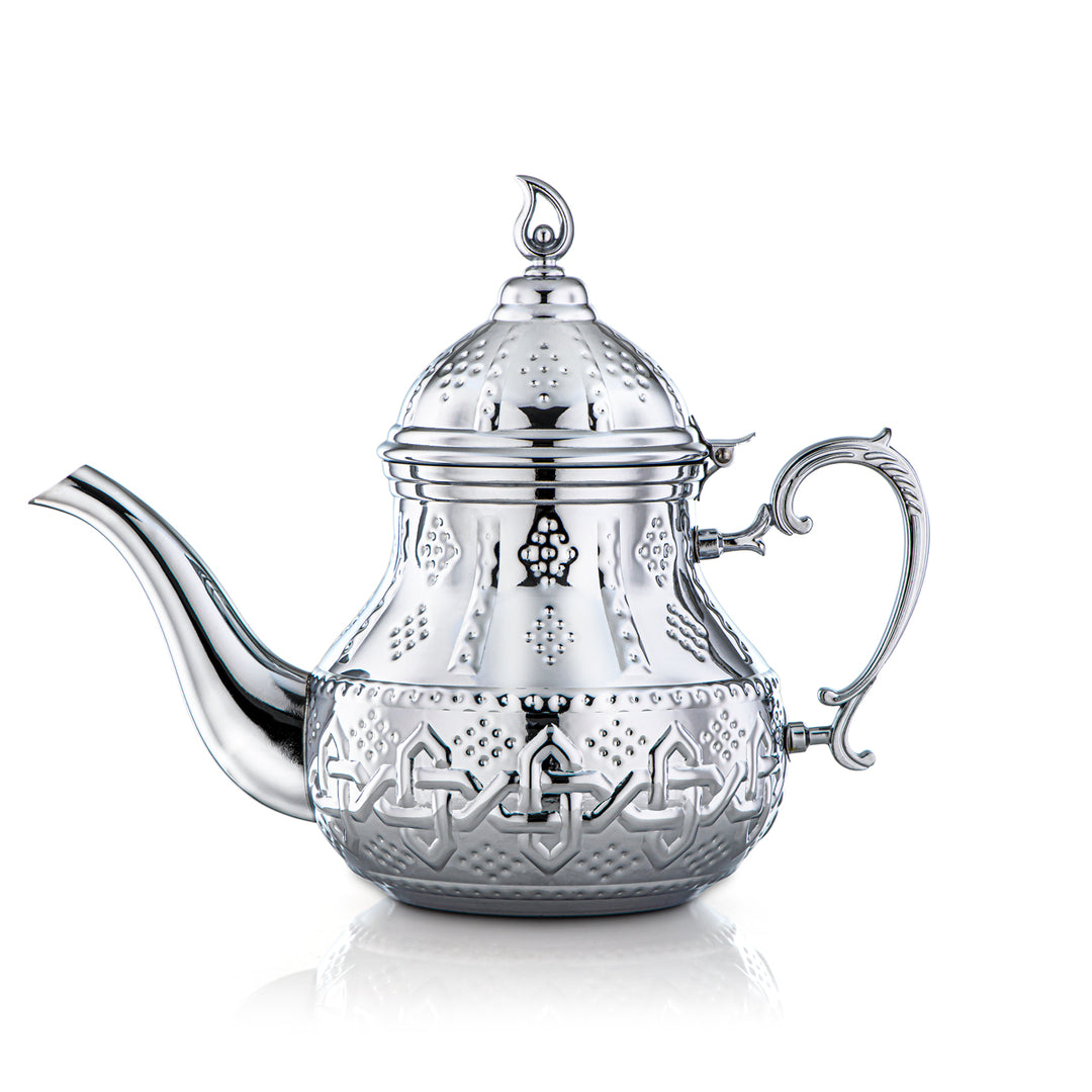 Almarjan 2 Liter Sahara Collection Stainless Steel Teapot Silver - STS0010991