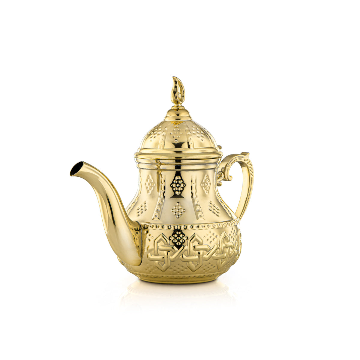 Almarjan 1.2 Liter Sahara Collection Stainless Steel Teapot Gold - STS0010993