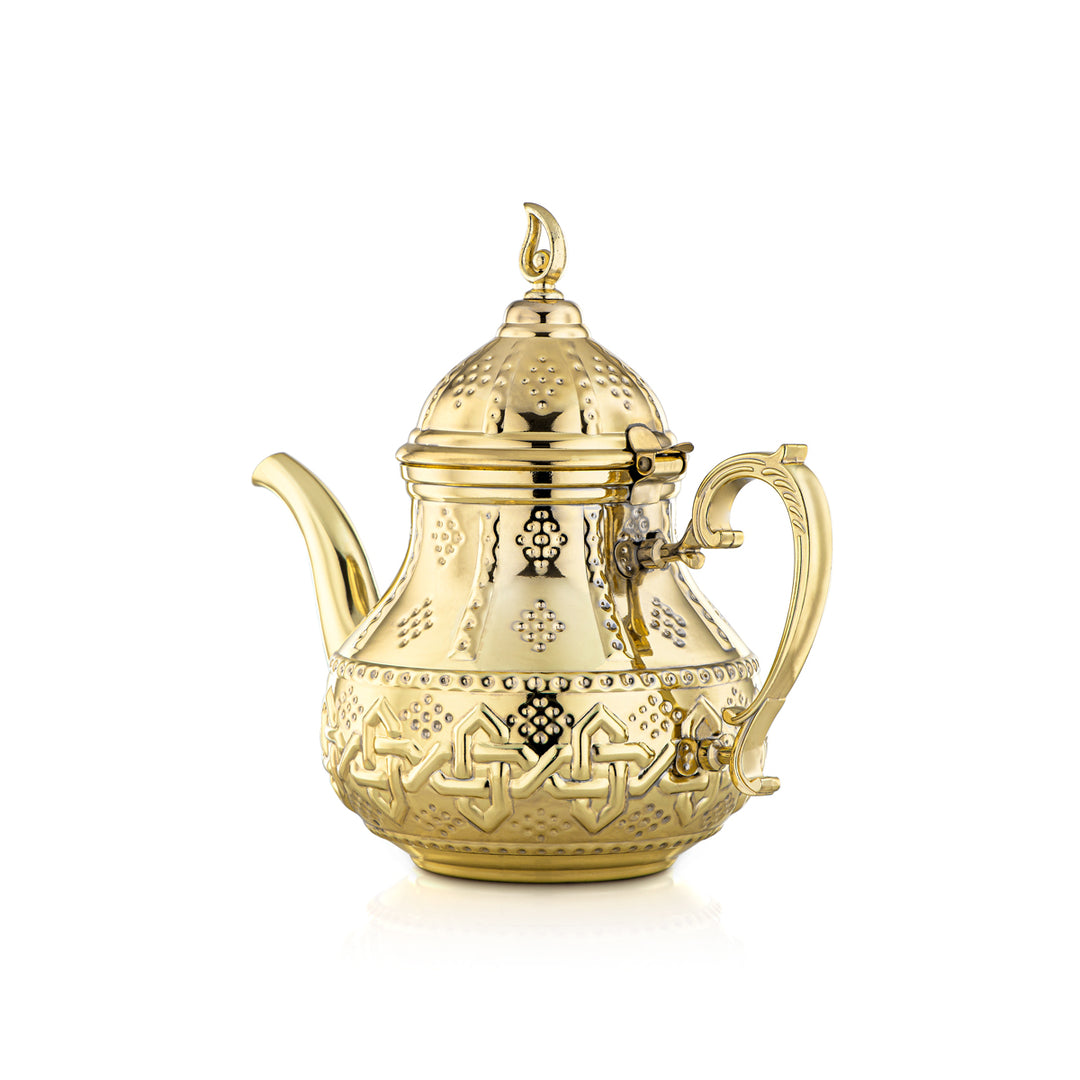 Almarjan 1.6 Liter Sahara Collection Stainless Steel Teapot Gold - STS0010994