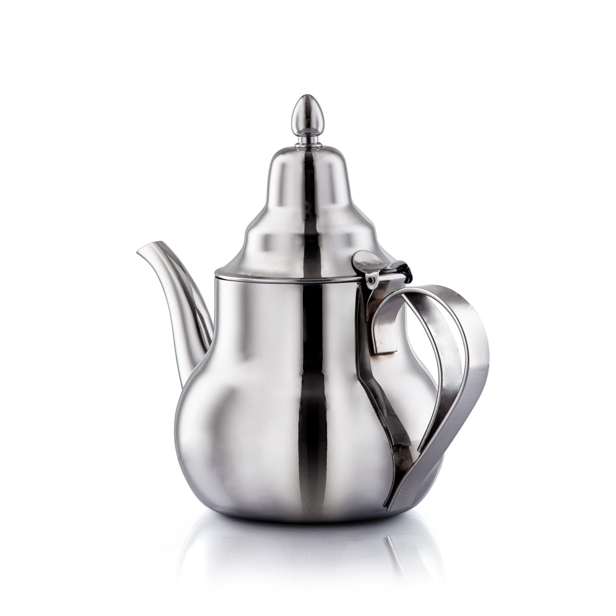 Almarjan 1 Liter Stainless Steel Teapot Silver - STS0013014