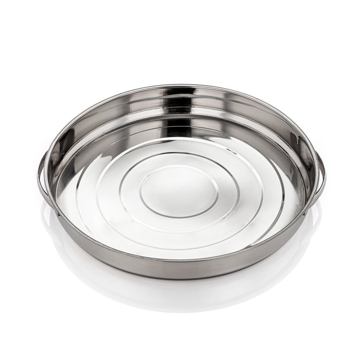 Almarjan 47 CM Fonon Collection Stainless Steel Bread Tray - Meena 16