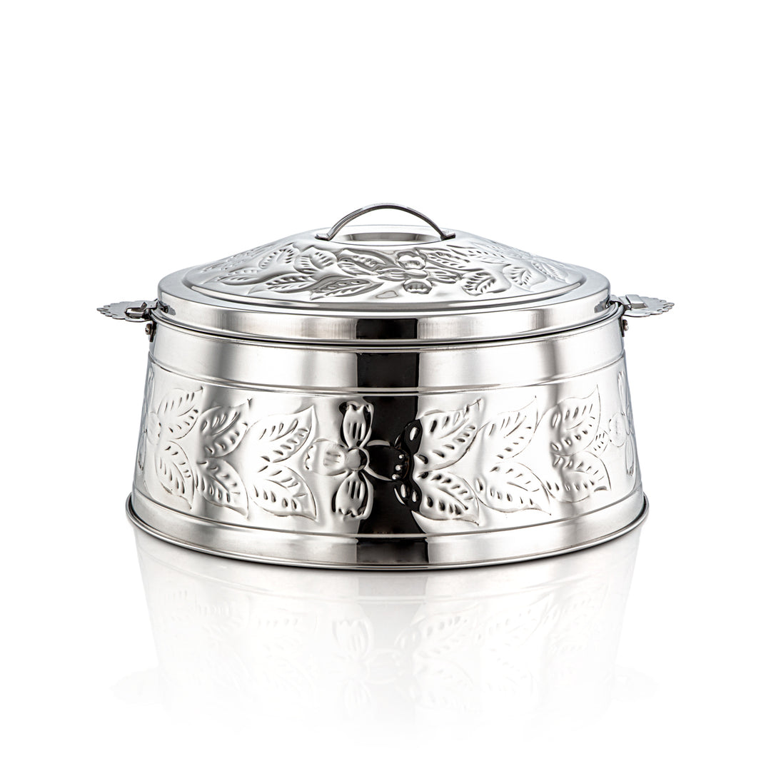 Almarjan 13000 ML Rodha Collection Stainless Steel Hot Pot Silver - H22M51