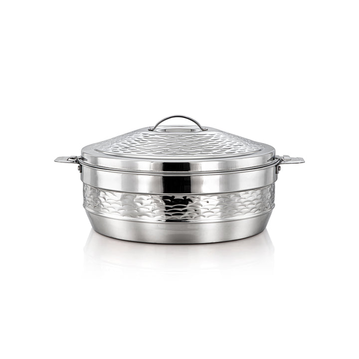 Almarjan 12000 Mona Collection Stainless Steel Hot Pot Silver H22M28