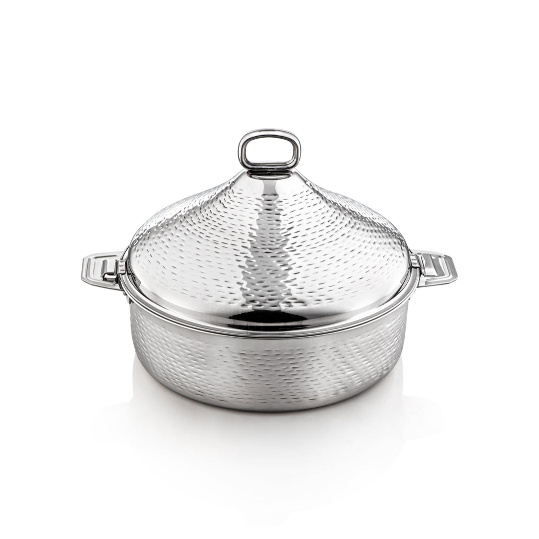 Almarjan 30 CM Abeer Collection Stainless Steel Hot Pot Silver - H21M53 Lock