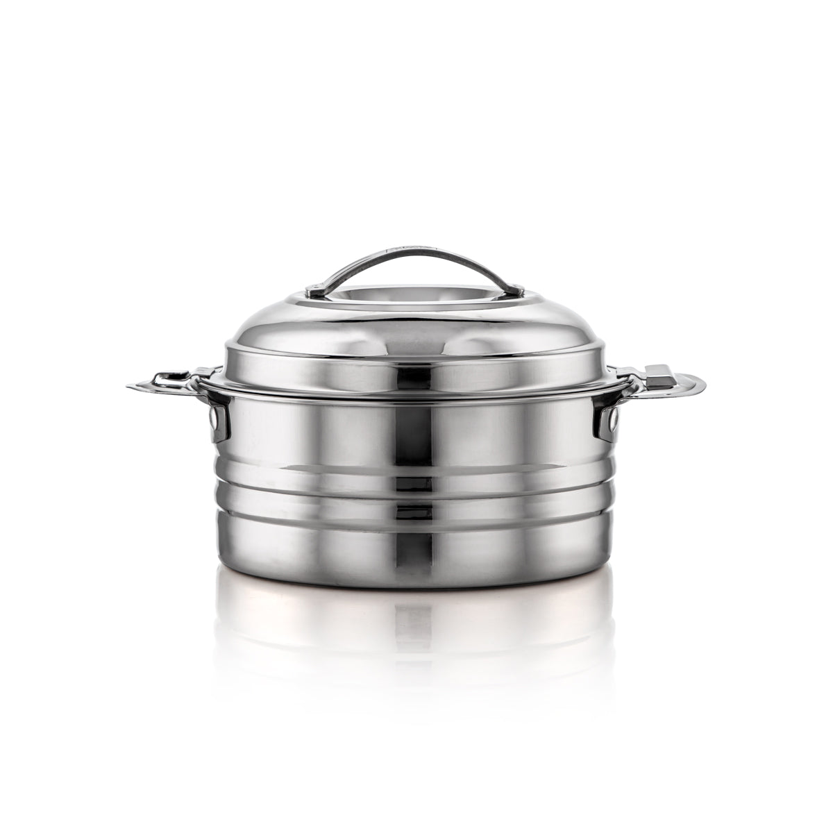 Almarjan 800 ML Mini Collection Stainless Steel Hot Pot Set Silver - H23P10