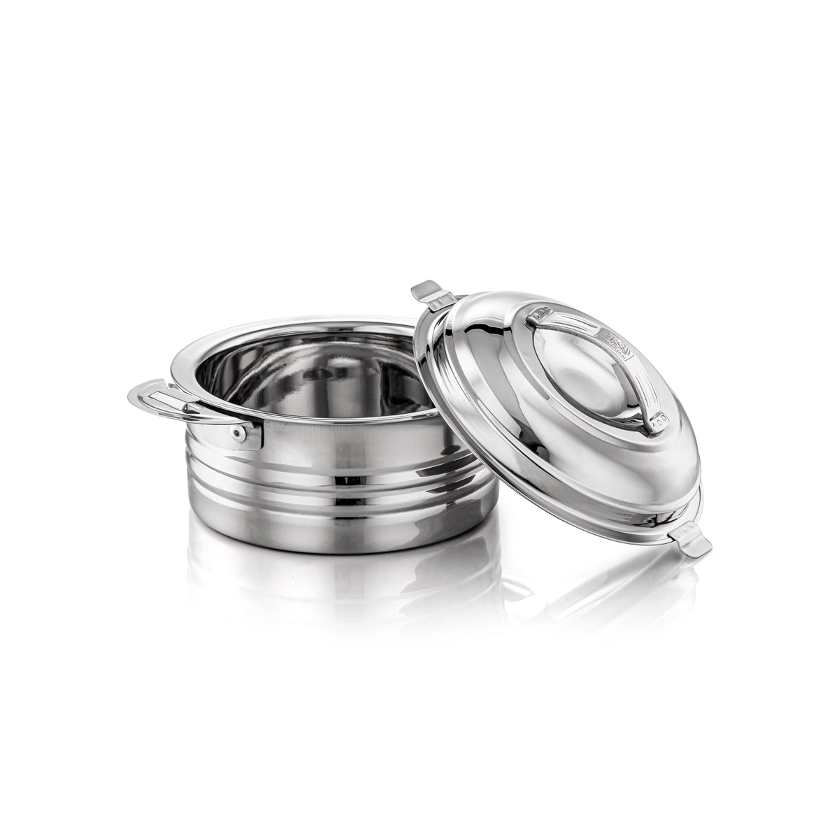 Almarjan 800 ML Mini Collection Stainless Steel Hot Pot Set Silver - H23P10