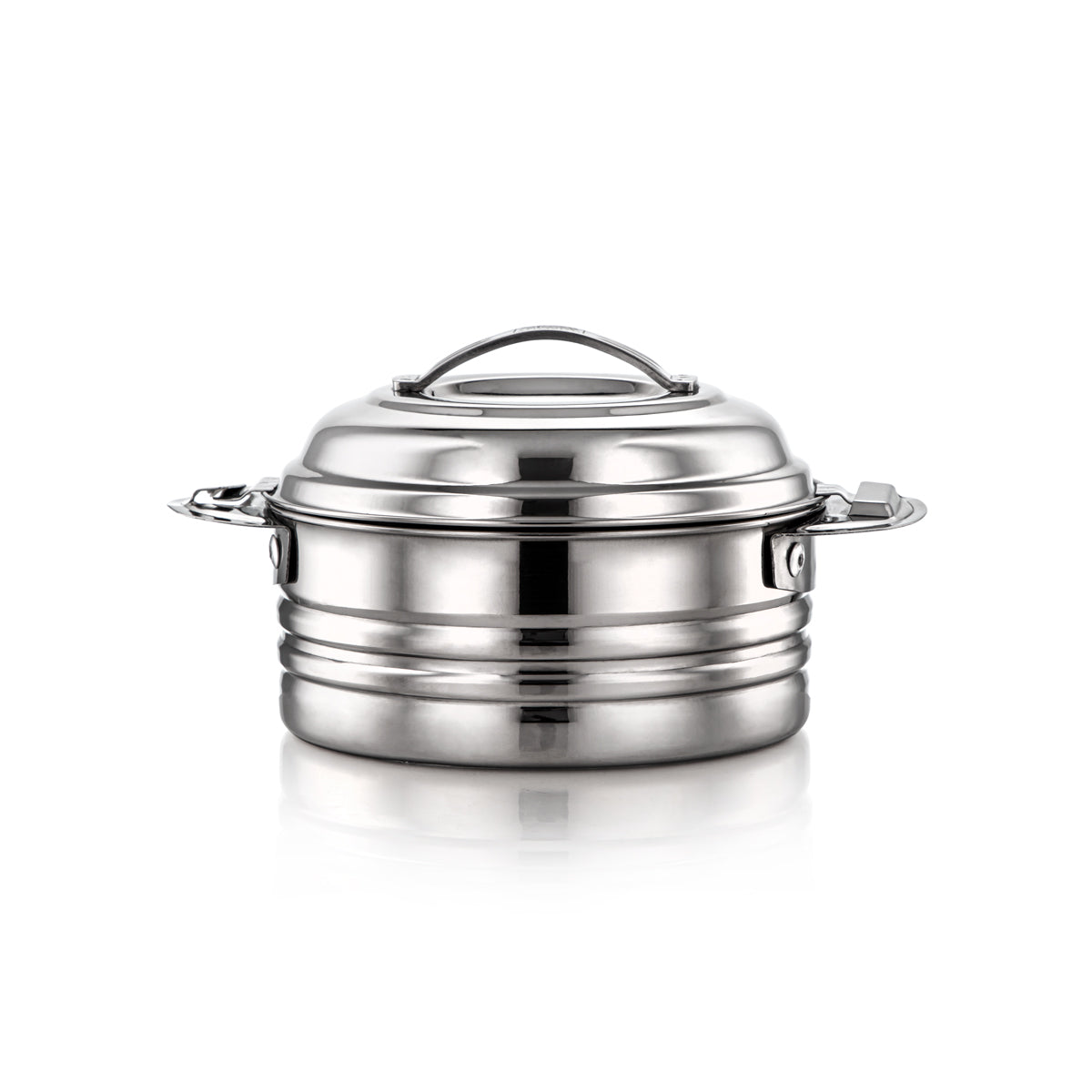 Almarjan 600 ML Mini Collection Stainless Steel Hot Pot Set Silver - H23P10