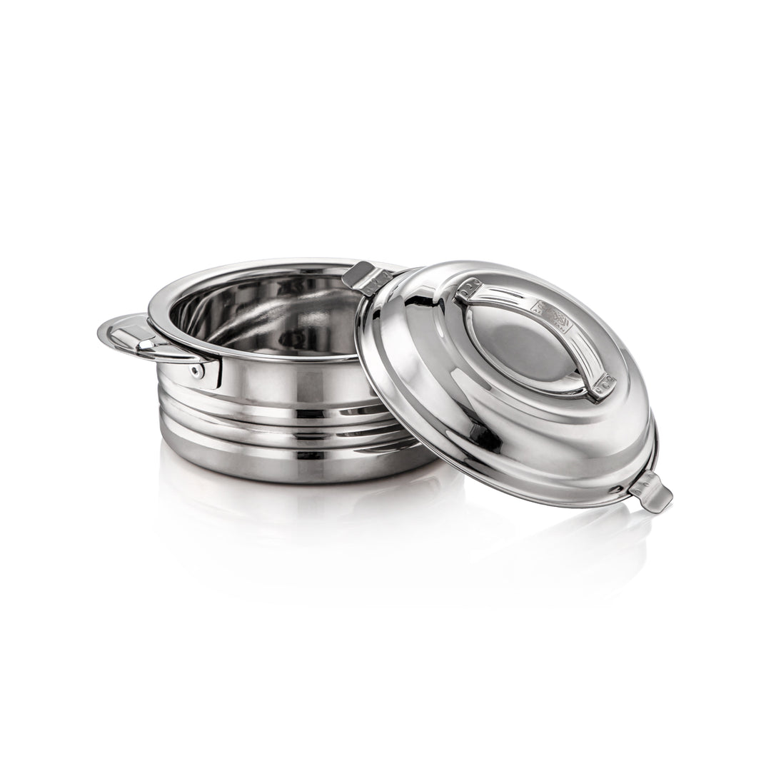 Almarjan 600 ML Mini Collection Stainless Steel Hot Pot Set Silver - H23P10