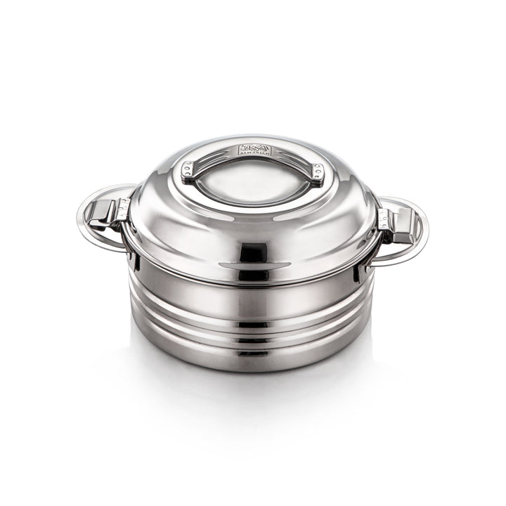 Almarjan 600 ML Mini Collection Stainless Steel Hot Pot Set Silver - H23P10