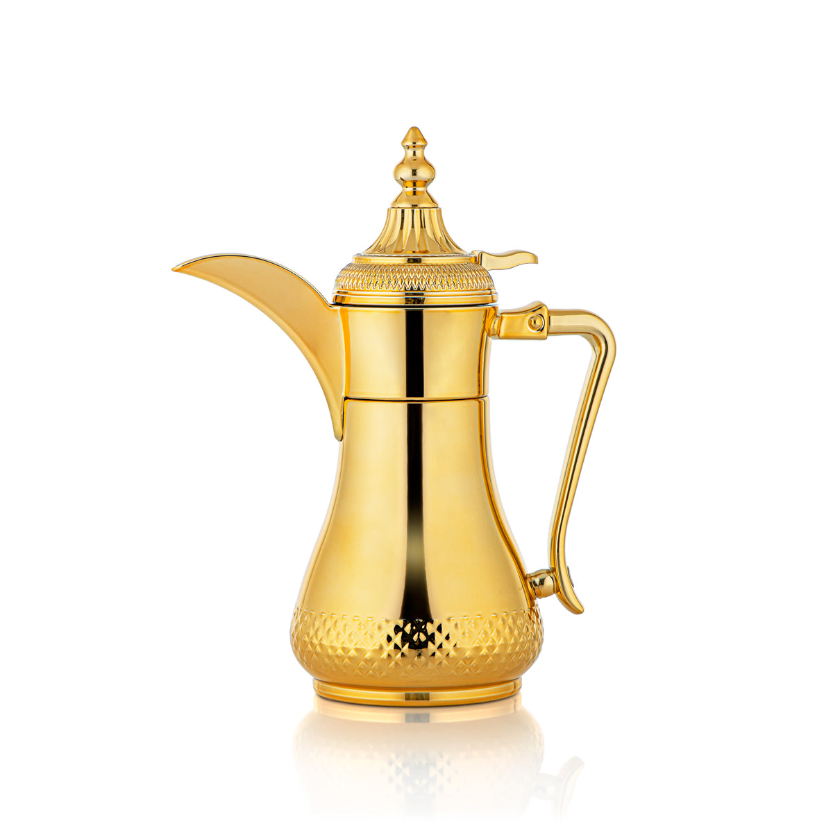 Almarjan 0.35 Liter Stainless Steel Vacuum Dallah Gold - SWD/D-035-G